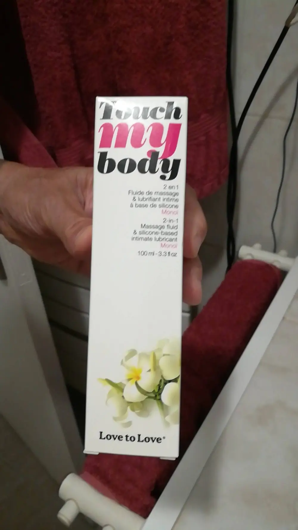 LOVE TO LOVE - Touch my body - 2 en 1 Fluide de massage & lubrifiant intime