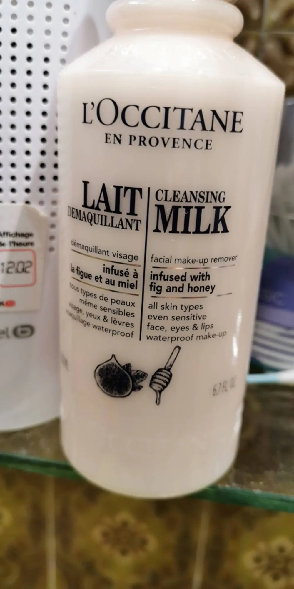 L'OCCITANE - Lait démaquillant infusé à la figue et au miel