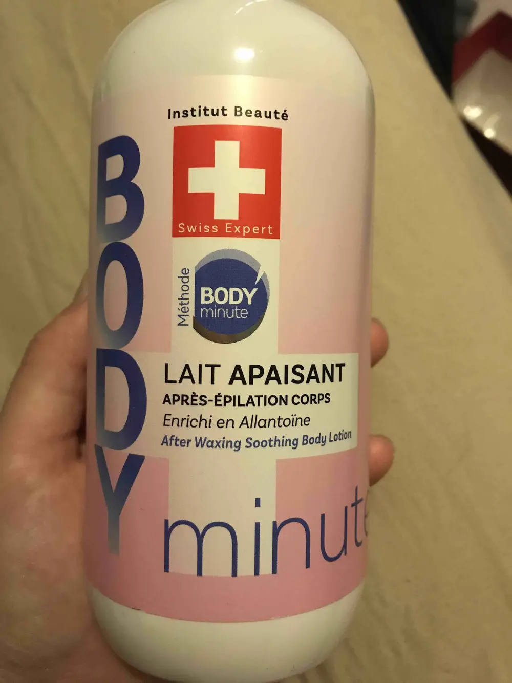 BODY'MINUTE - Méthode - Lait apaisant après-épilation corps