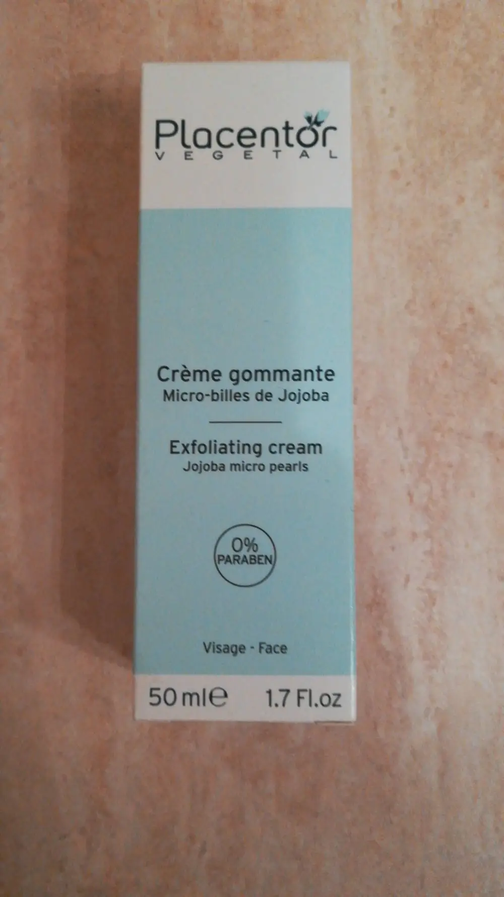 PLACENTOR VÉGÉTAL - Crème gommante Micro-billes de Jojoba