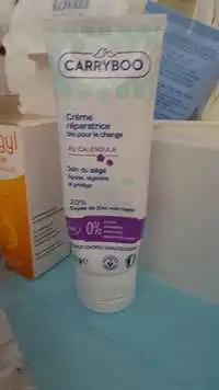 CARRYBOO - Crème réparatrice bio pour le change au calendula