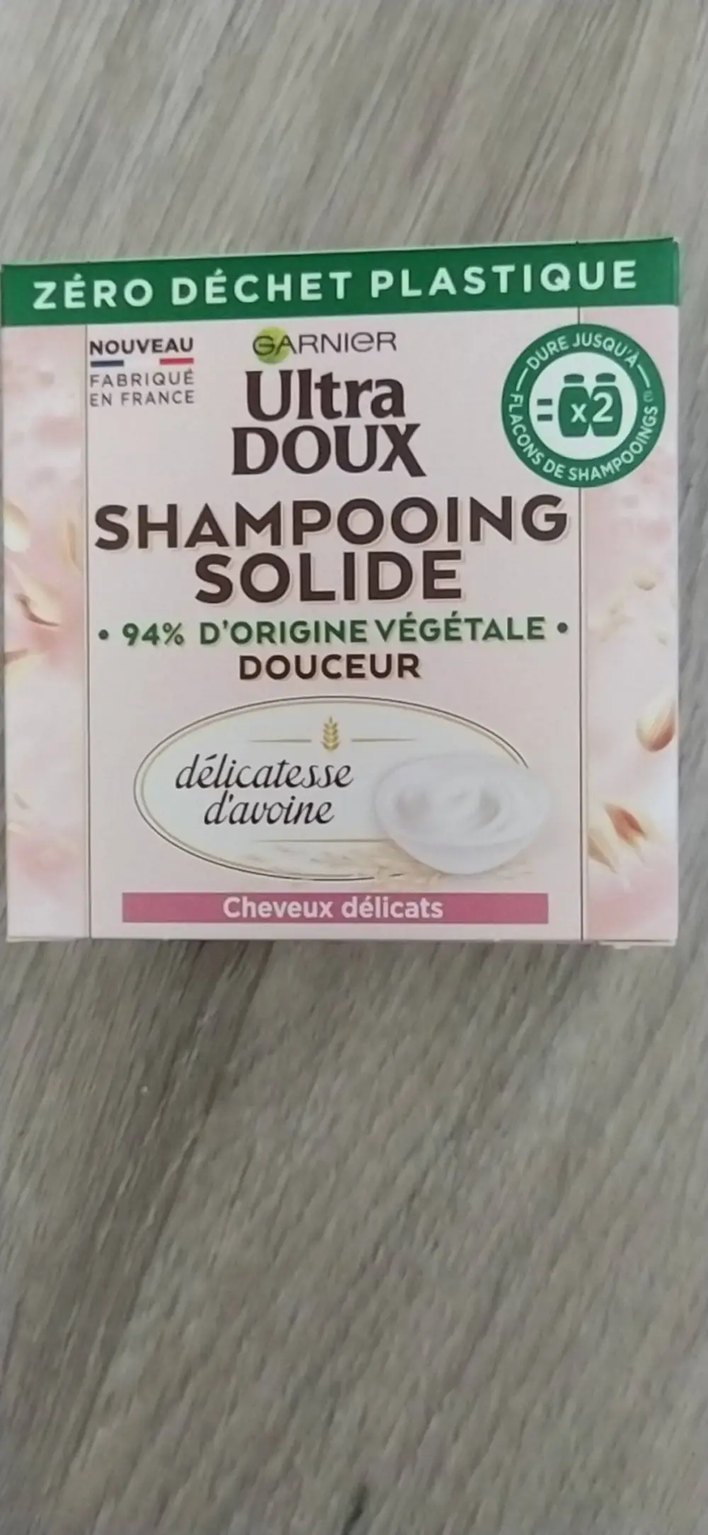 GARNIER - Ultra doux - Shampooing solide