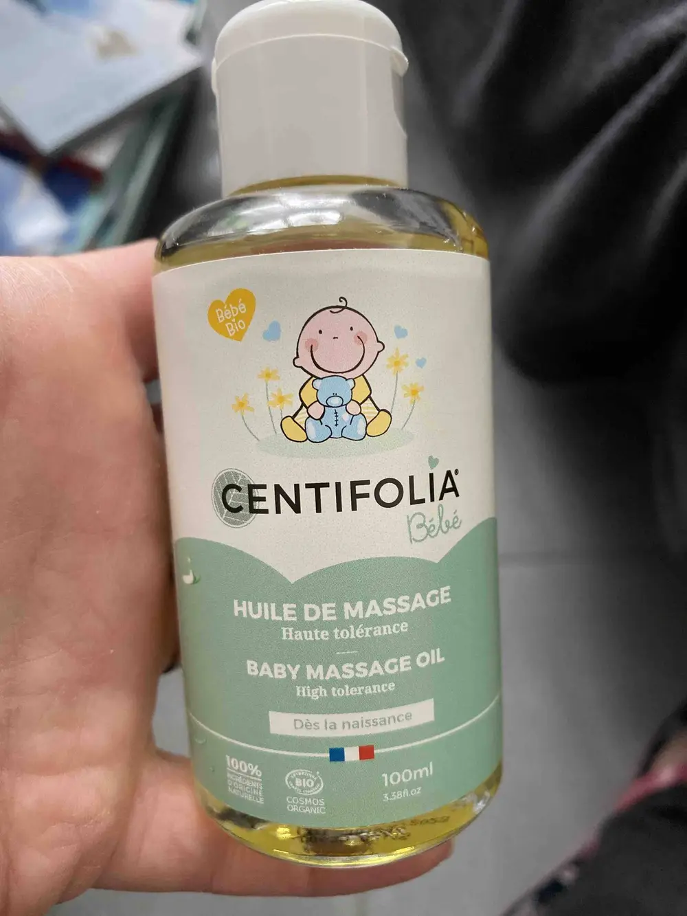 CENTIFOLIA - Bébé - Huile de massage