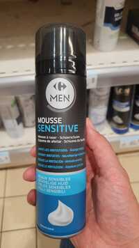 CARREFOUR MEN - Mousse sensitive - Mousse à raser