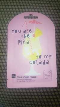 HEMA - You are the pina to my colada - Face sheet mask
