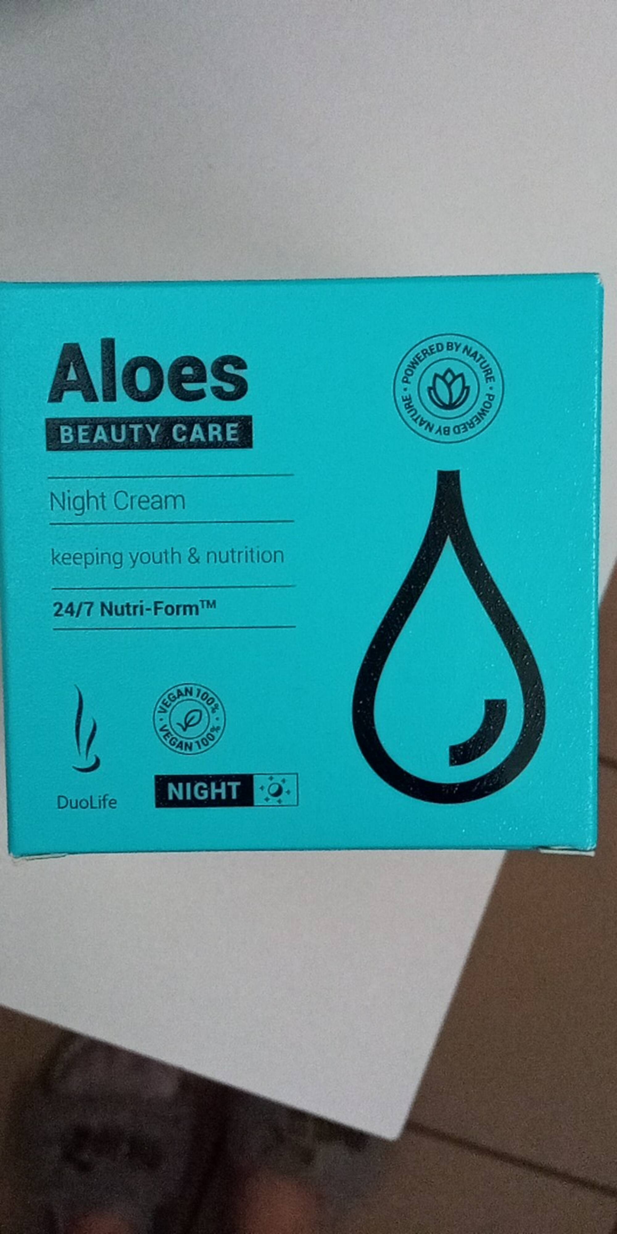 BEAUTY CARE - Aloes - Night cream