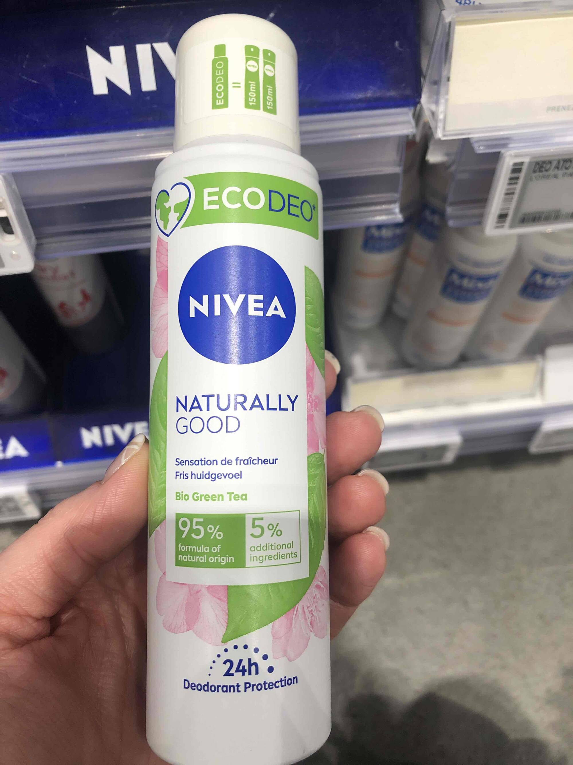NIVEA - Naturally good - Ecodéo bio green tea