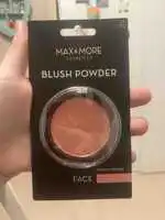 MAX & MORE - Blush powder face cheeky orange