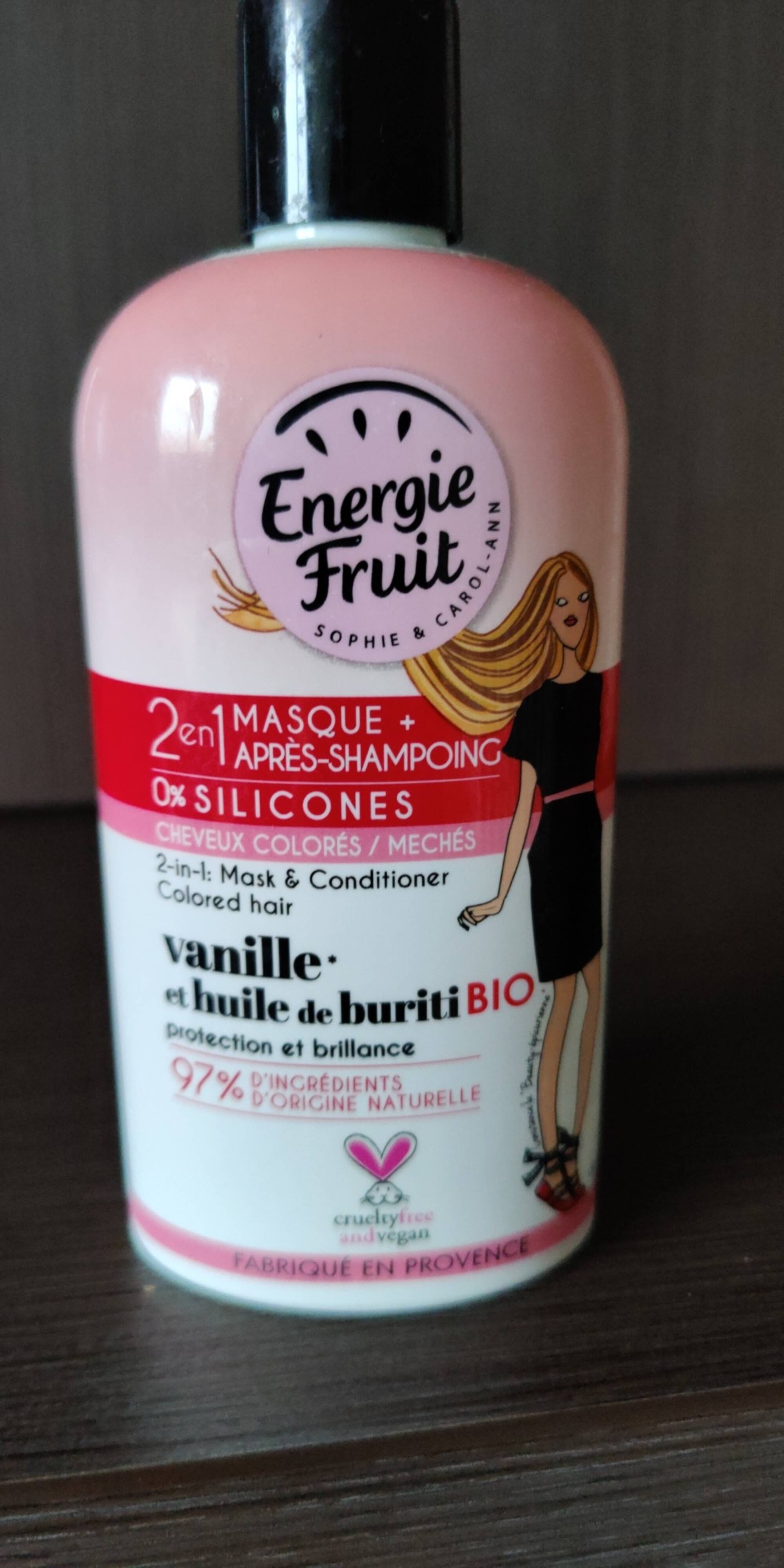 Energie Fruit - Shampoing soin – Nutrition & Définition - Hair'itageBox