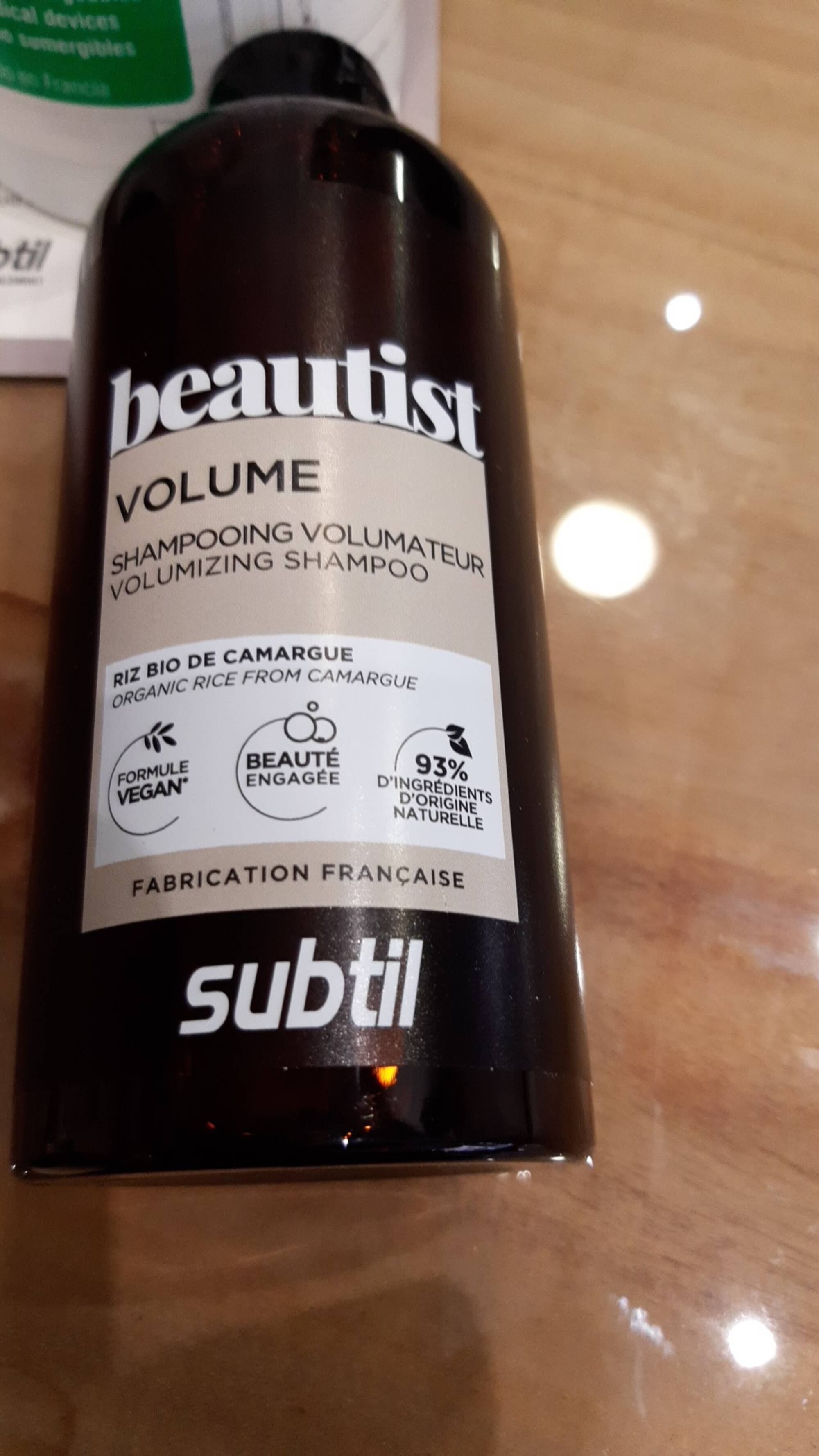 SUBTIL - Beautist - Shampooing volumateur