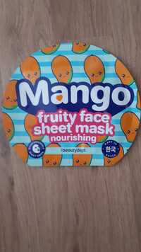 THE BEAUTY DEPT - Mango -  Fruity face sheet mask nourishing