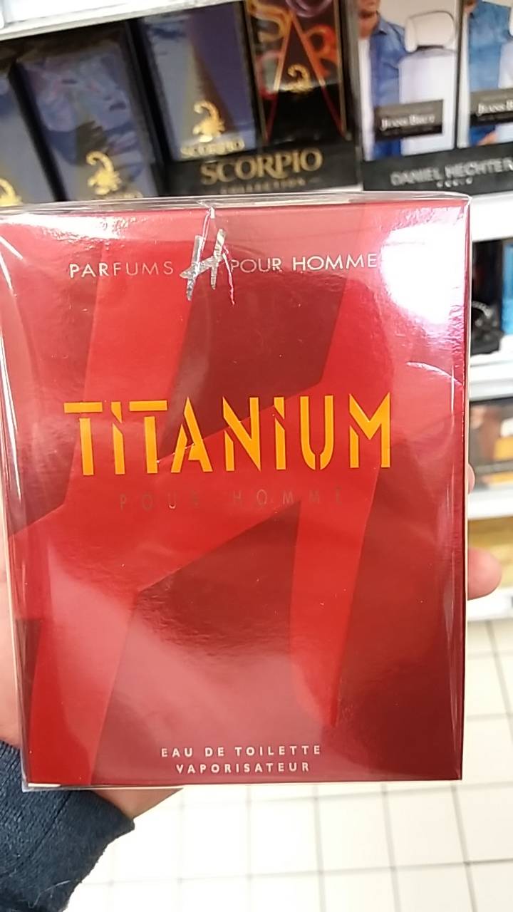 H POUR HOMME - Titanium - Parfums pour homme