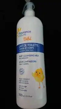 FLEURANCE NATURE - Bébé - Lait de toilette visage et corps 