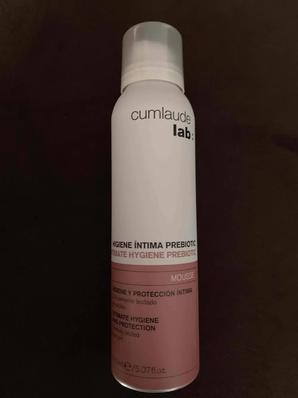 CUMLAUDE LAB - Higiene intima prebiotic Mousse