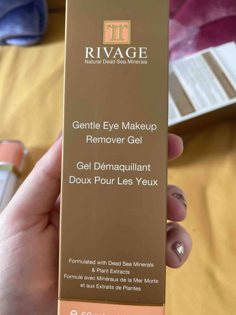 RIVAGE - Gel démaquillant doux pour les yeux