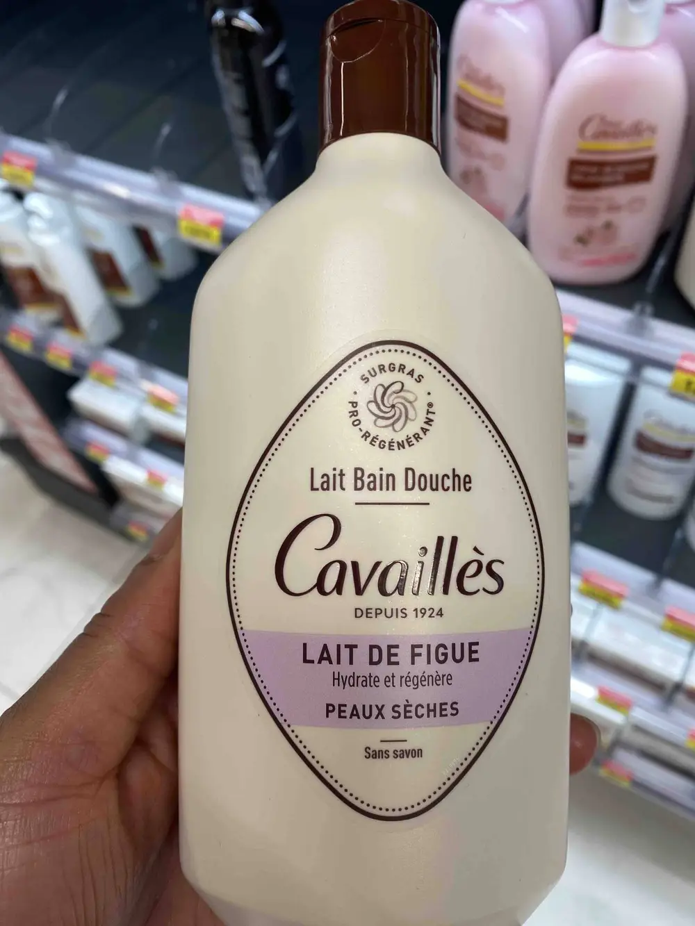 CAVAILLES - Lait bain douche - Lait de figue