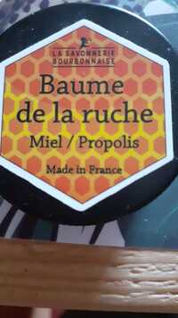 LA SAVONNERIE BOURBONNAISE - Baume de la ruche miel / Propolis