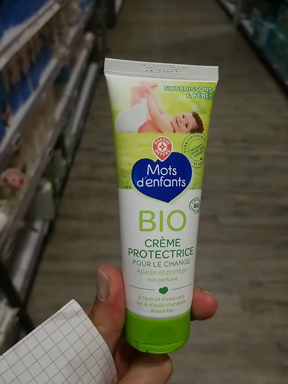 MARQUE REPÈRE - Mot d'enfants - Crème protectrice pour le change