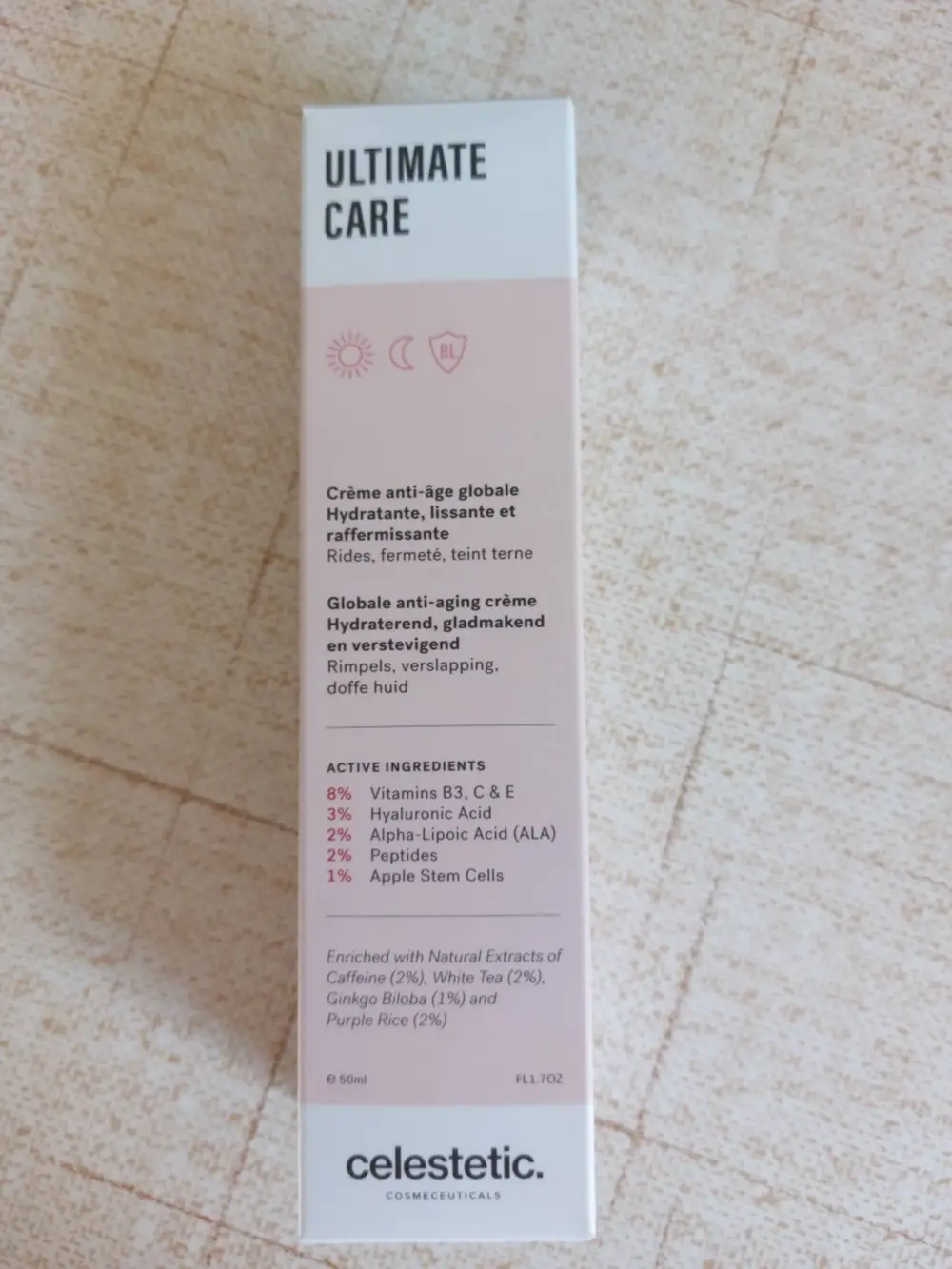 CELESTETIC. - Ultimate care - Crème anti-âge globale