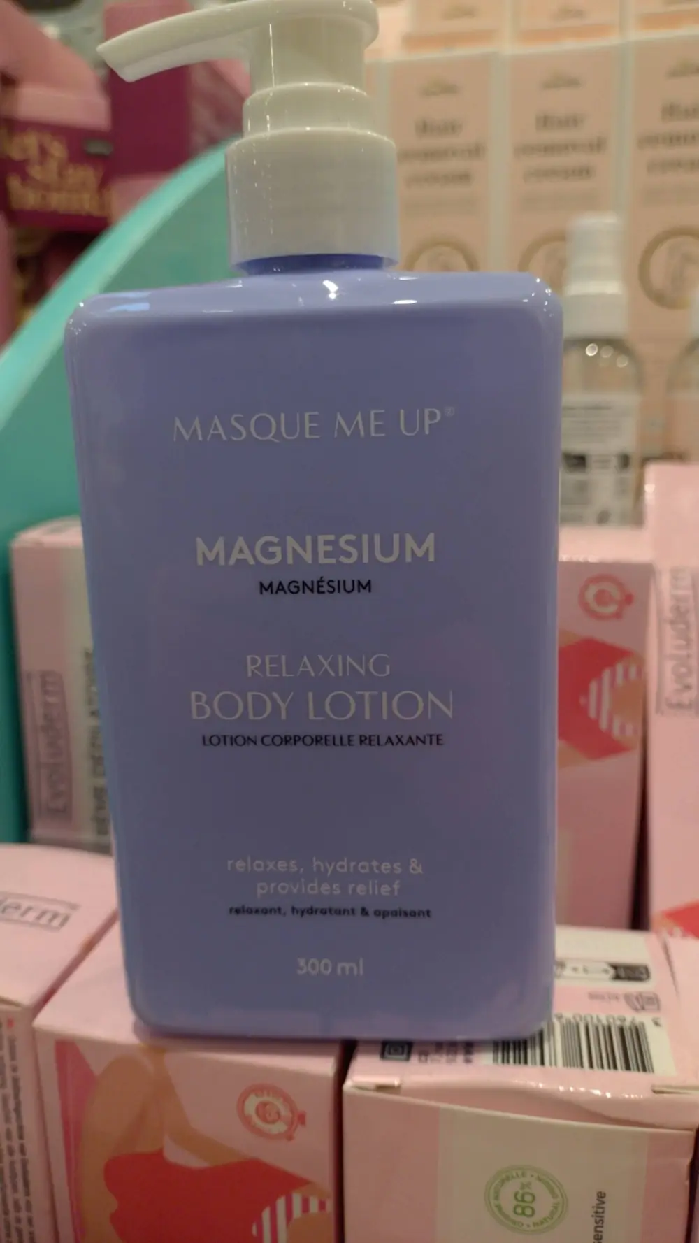 MASQUE ME UP - Magnésium - Lotion corporelle relaxante