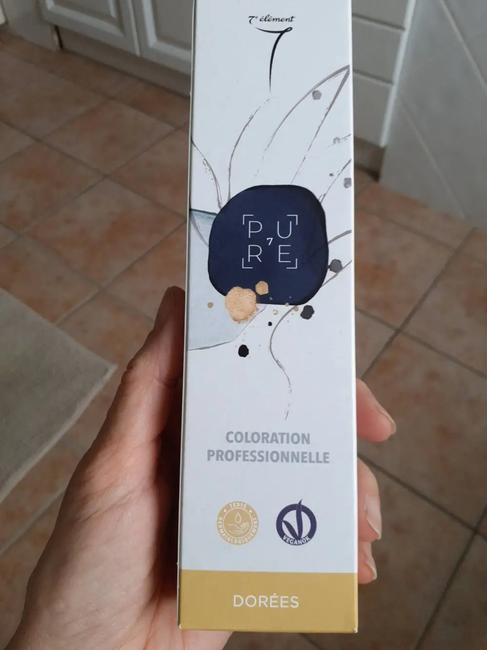7E ELÉMENT - Pure - Coloration professionnelle dorées