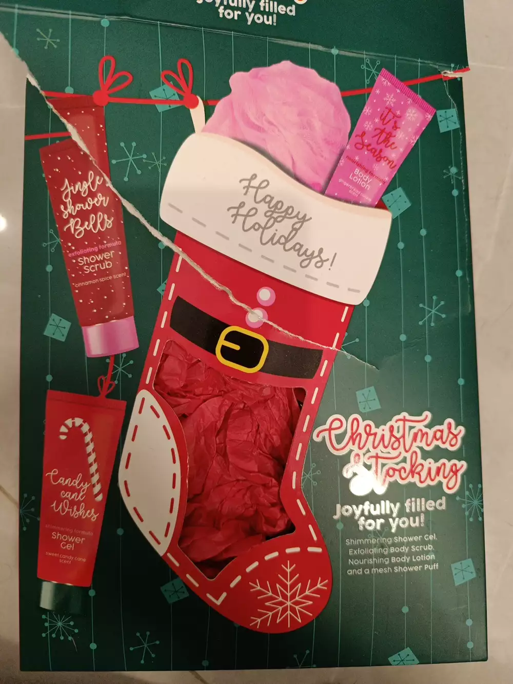 MAXBRANDS - Christmas stocking - Shower gel