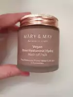 MARY&MAY - Rose hyaluronic hydra wash off pack