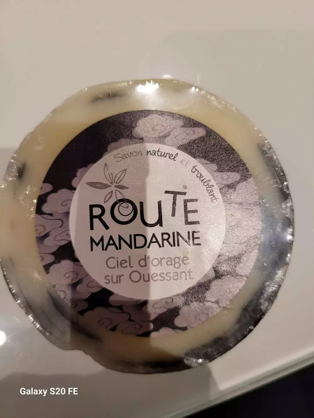 ROUTE MANDARINE - Ciel d'orage sur ouessant - savon naturel et troublant