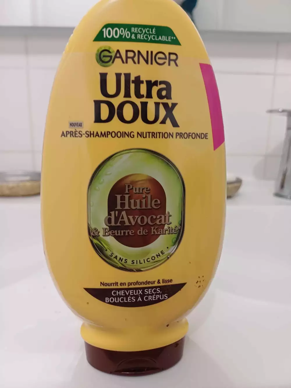 GARNIER - Ultra doux - Après-shampooing nutrition profonde