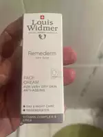 LOUIS WIDMER - Remederm - Face cream