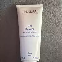THALAC - Gel douche remineralisant