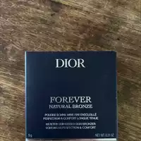 DIOR - Forever natural bronze - Poudre bonne mine