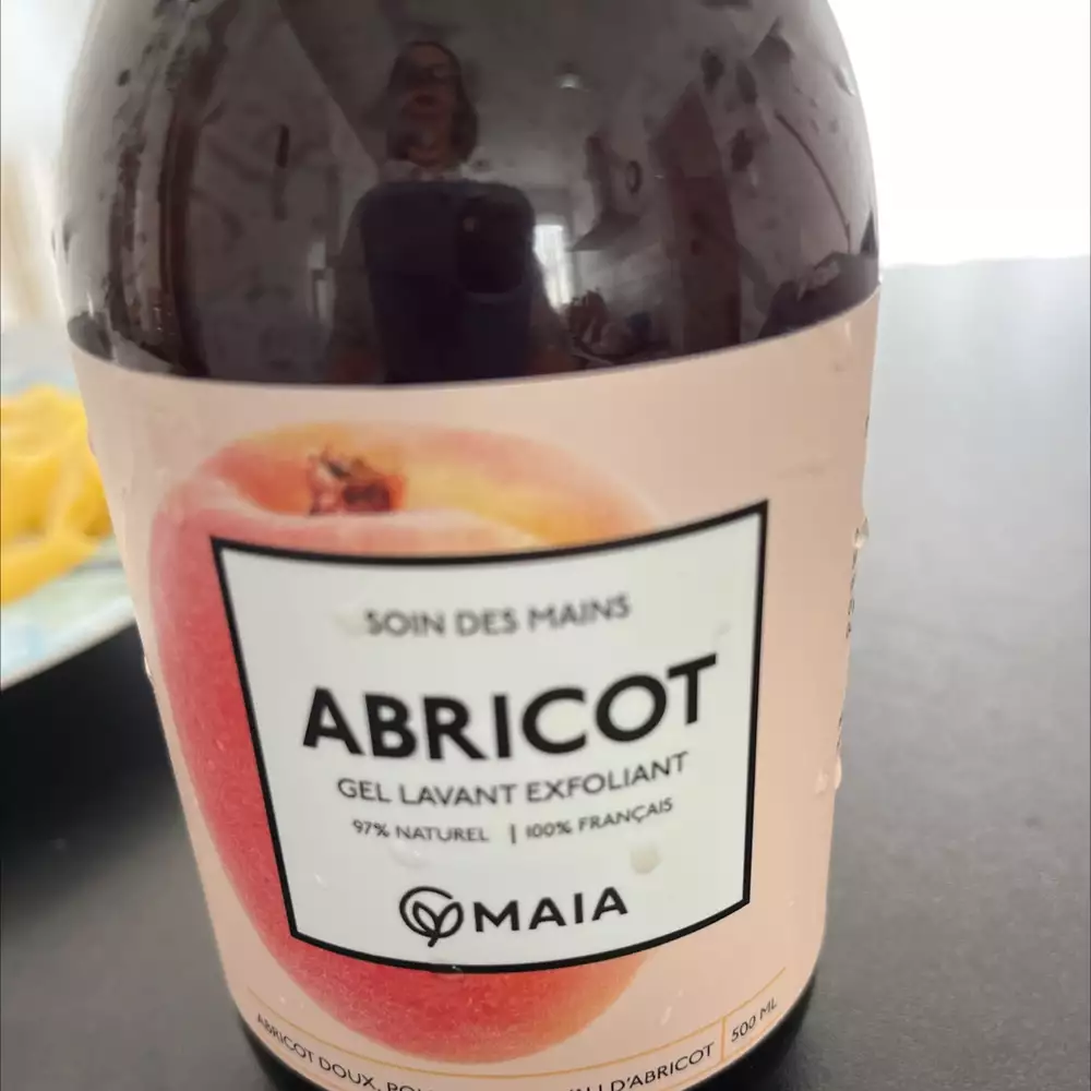 MAÏA - Abricot - Gel lavant exfoliant mains