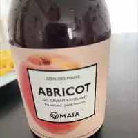 MAÏA - Abricot - Gel lavant exfoliant mains