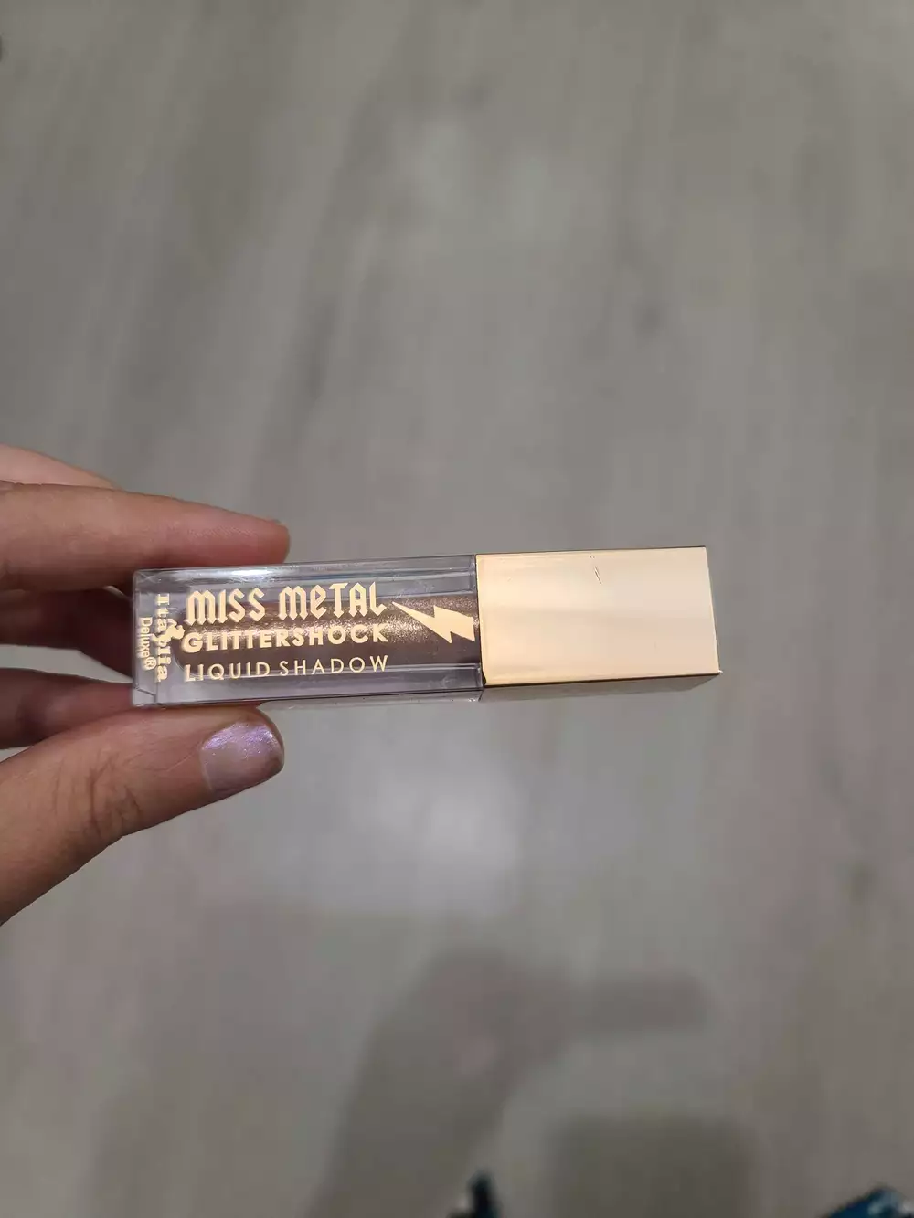 ITALIA DELUXE MAKEUP - Miss metal glittershock - Liquid shadow