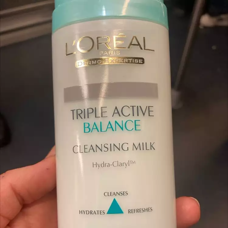 L'ORÉAL PARIS - Triple active balance - Cleansing milk