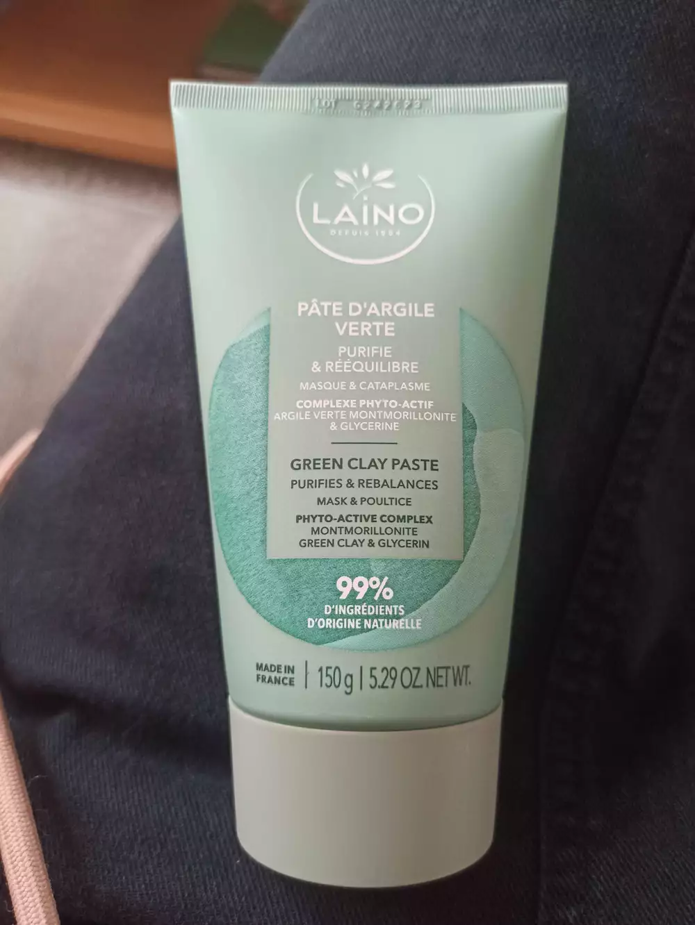 LAINO - Pâte d'argile verte 