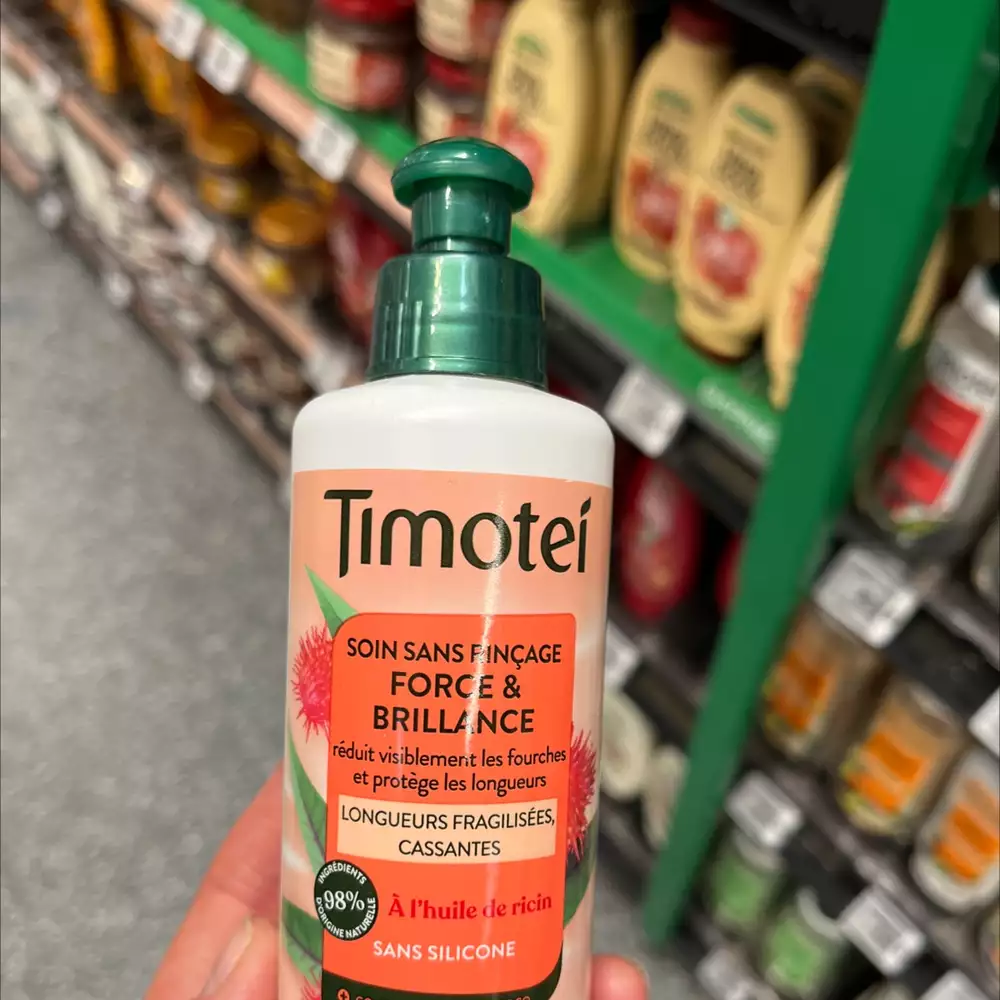 TIMOTEI - Soins sans rinçage force & brillance