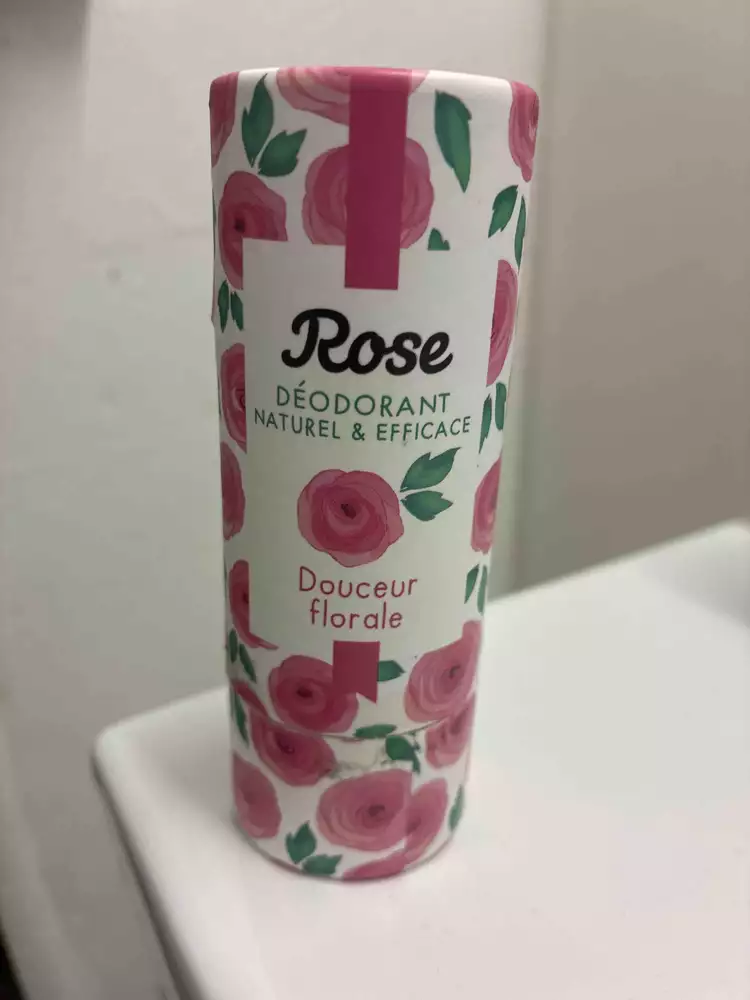 SAVON D'ICI - Rose - Déodorant naturel & efficace douceur florale