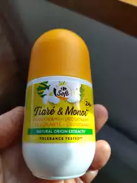 CARREFOUR - Déodorant tiaré & monoï 24h
