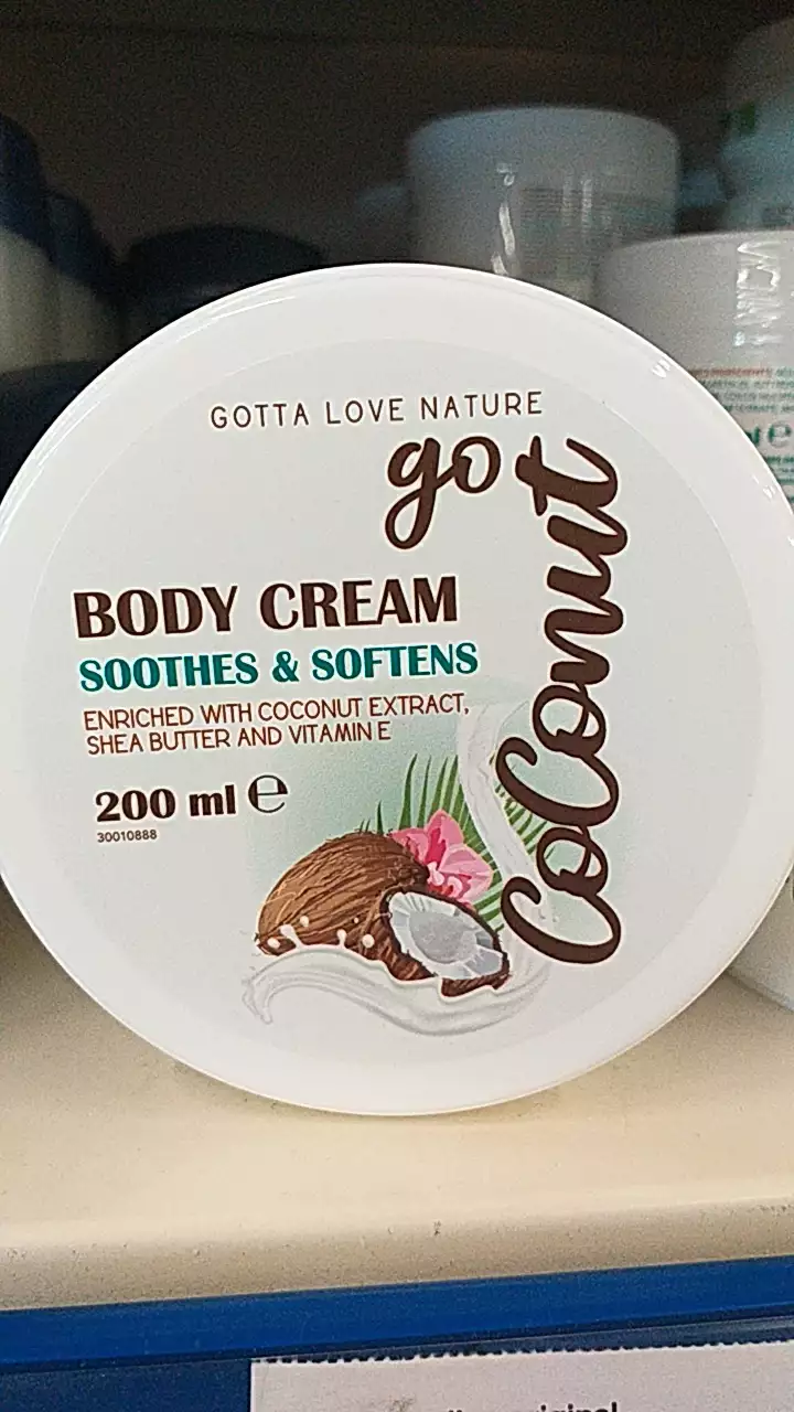 GOTTA LOVE NATURE - Go coconut - Body cream soothes & softens