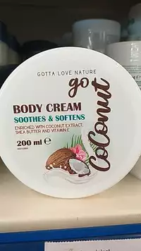 GOTTA LOVE NATURE - Go coconut - Body cream soothes & softens