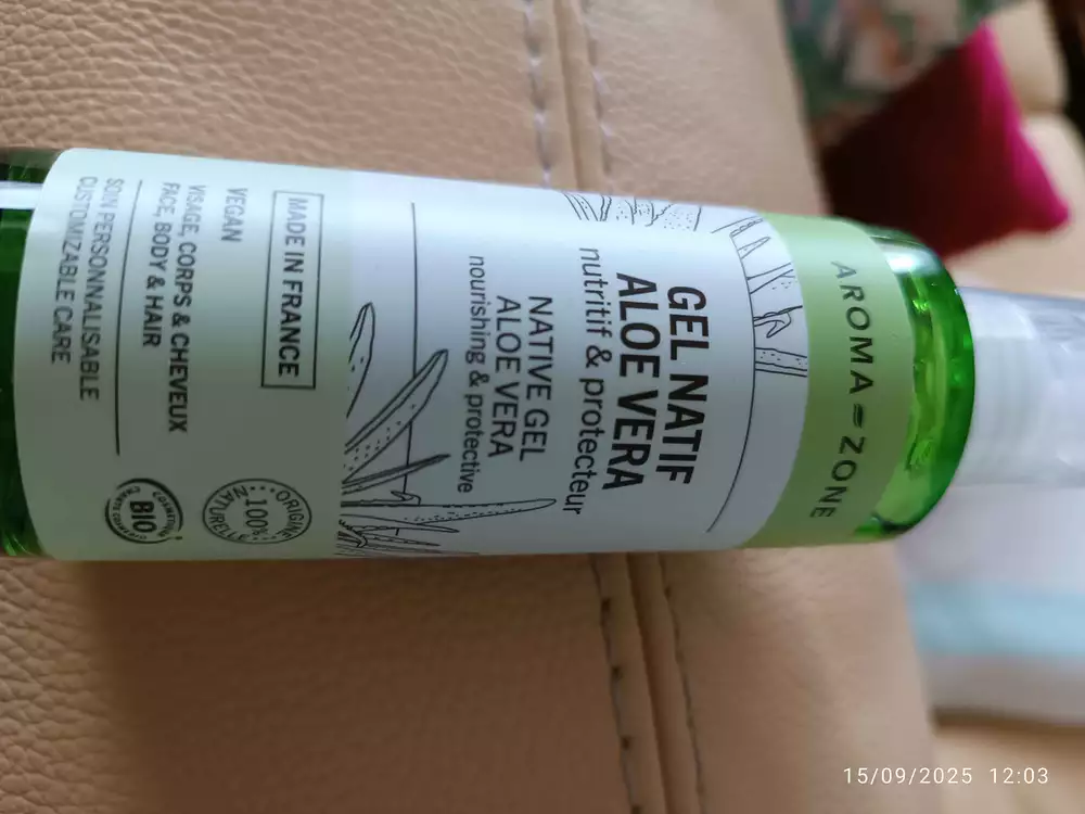 AROMA-ZONE - Gel natif aloe vera