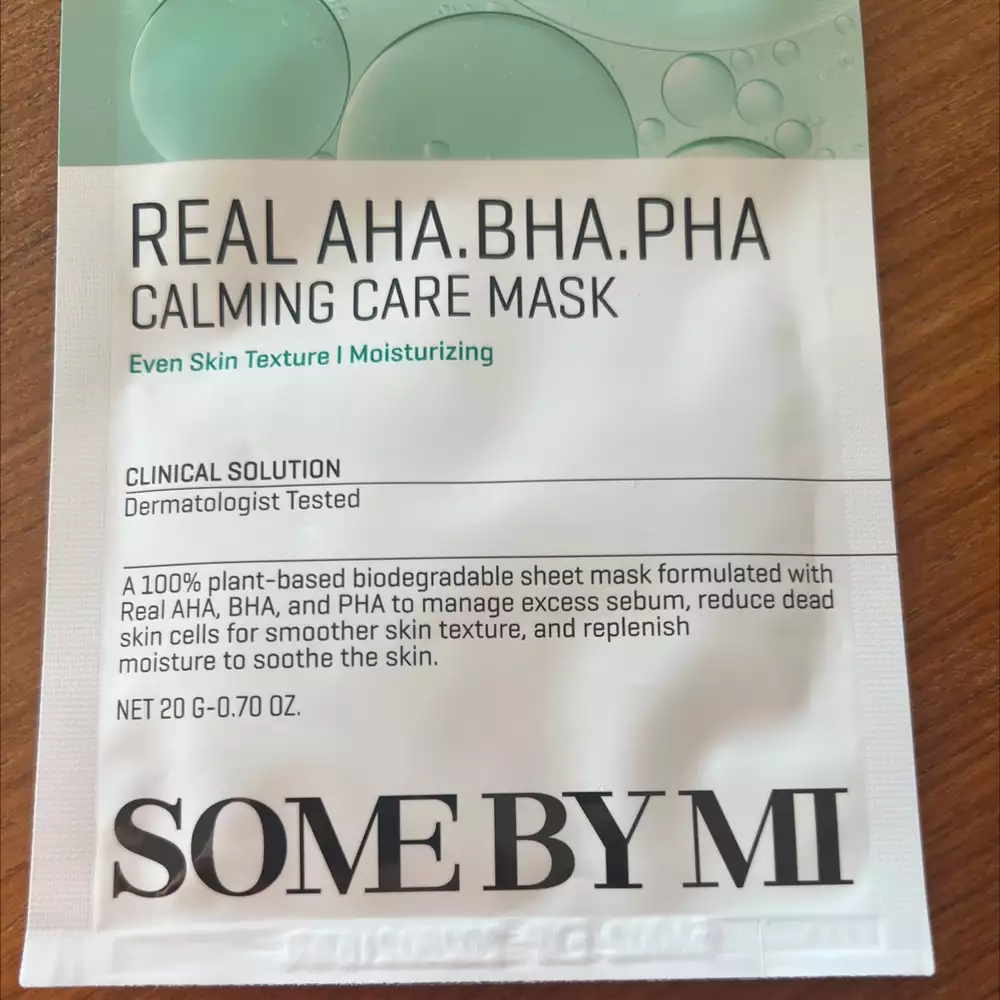 SOME BY MI - Real Aha.bha.pha - Calming care mask