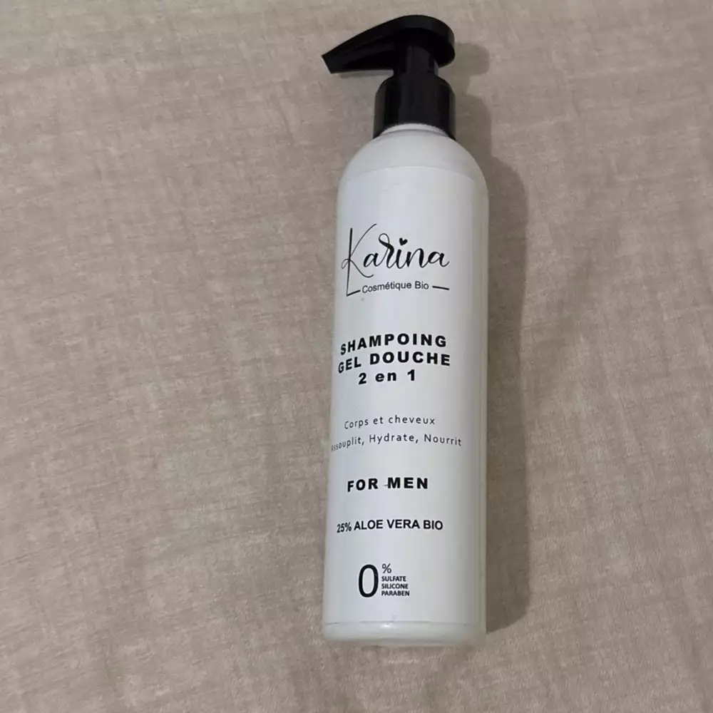 KARINA - Shampooing gel douche 2 en 1 for men