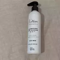 KARINA - Shampooing gel douche 2 en 1 for men