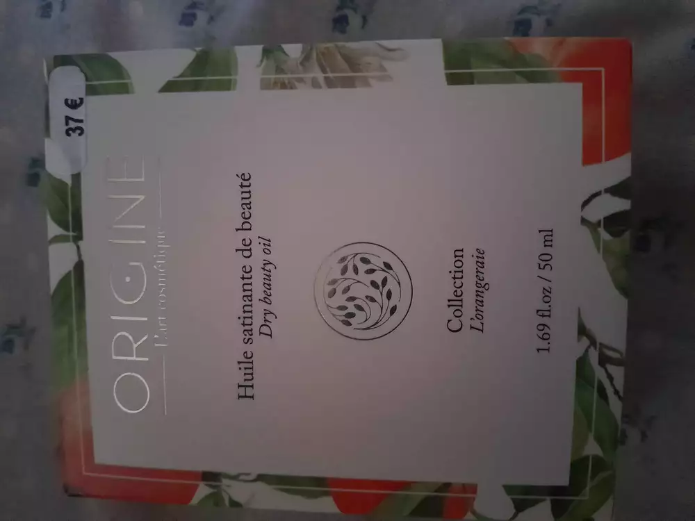 ORIGINE - Huile satinante de beauté