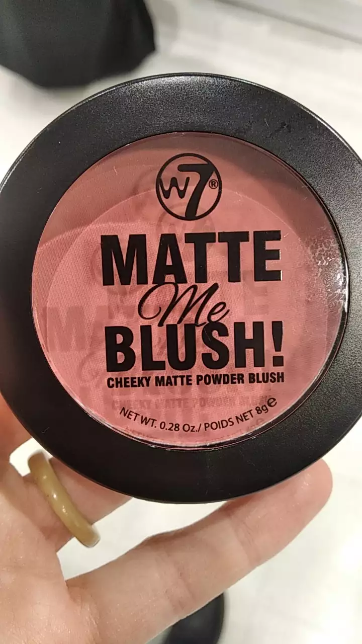 W7 - Matte me blush! - Cheeky matte powder blush