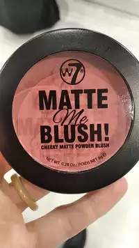 W7 - Matte me blush! - Cheeky matte powder blush