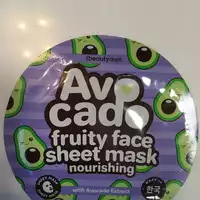 THE BEAUTY DEPT - Avocado - Fruity face sheet mask